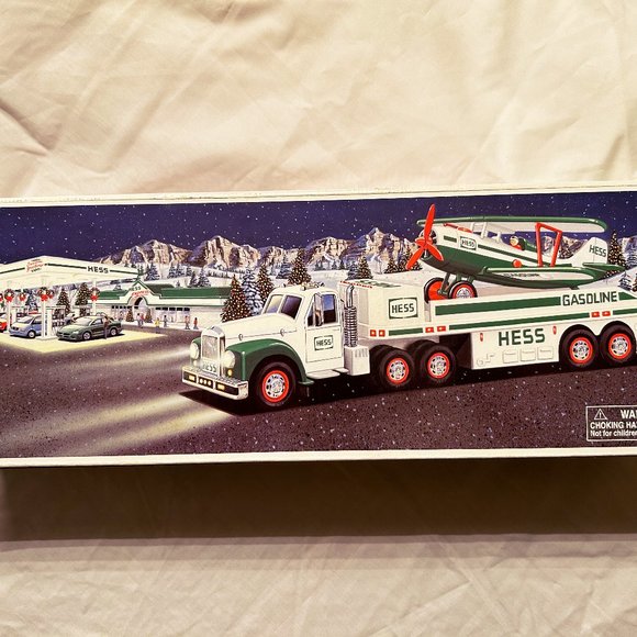 2002 Hess Truck and Airplane UNOPENED In ORIGINAL BOX - Picture 2 of 5